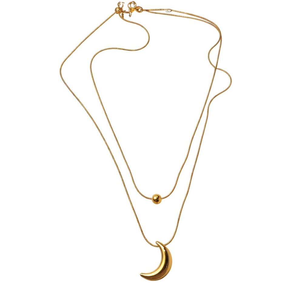 collar de dos tiempos balin y luna