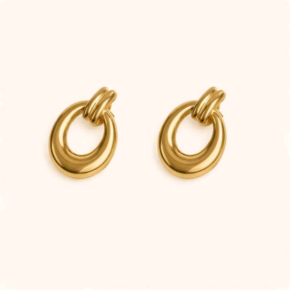 Aretes en forma de circulo